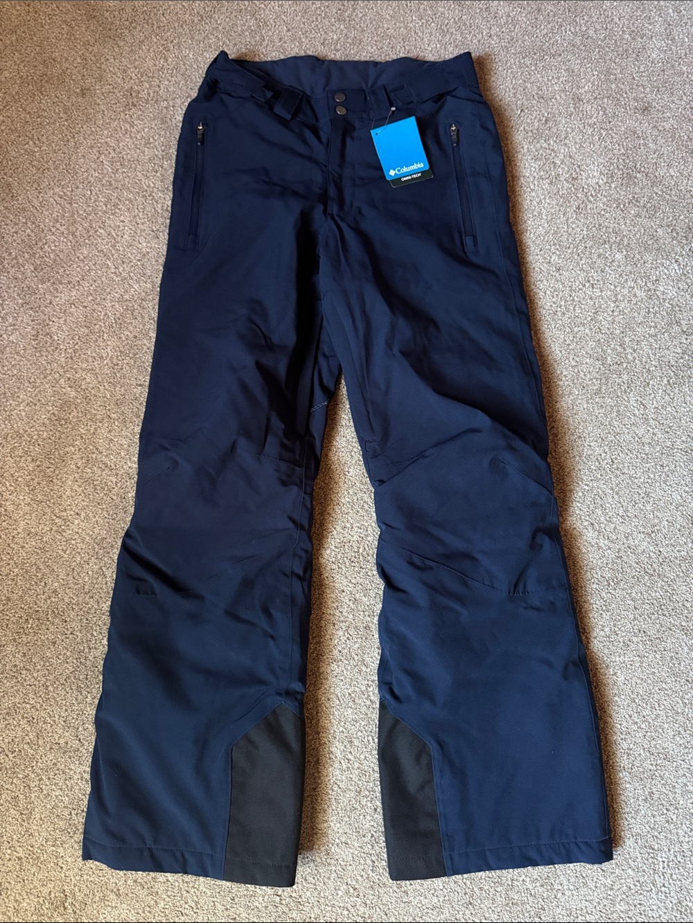 NWT Columbia Mens Dark Blue Outdoor Ski Pants